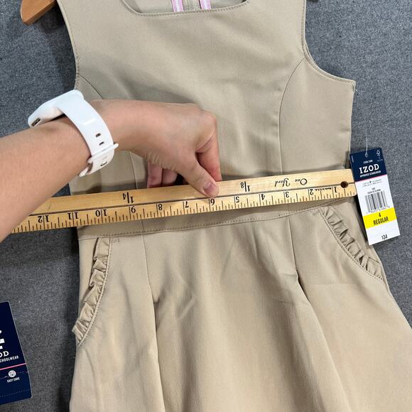 IZOD Dress Tan Mini Dress Size 16 and Size 4 (NWT) - Picture 13 of 15